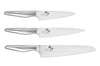 Set 3 couteaux Kai Seki Shoso Office + Universel + Chef
