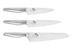 Set 3 couteaux Kai Seki Shoso Office + Universel + Chef