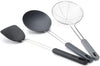 Set de 3 ustensiles de cuisine Joseph Joseph Nest Fusion en silicone et acier avec crochet de suspension