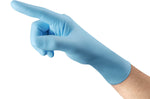 Boîte de 100 gants Ansell Microflex 92-134 à usage unique en nitrile sans poudre - Taille 9,5/10