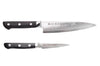 Coffret 2 couteaux japonais Satake Cutlery damas 69 couches chef + office