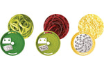 Coupe légumes spirale 3 en 1 Joseph Joseph Spiro en acier inoxydable et polymère