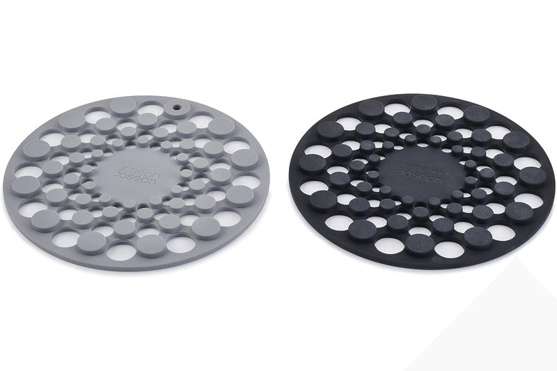 Set de 2 dessous-de-plat Joseph Joseph Spot-On en silicone diamètre 17cm