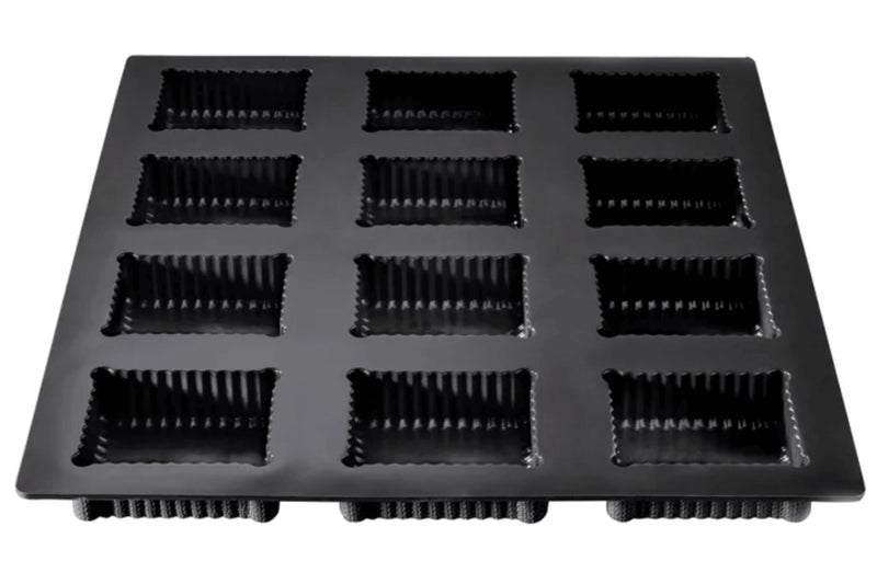 Moule 12 petits beurres Flexipan anti-adhérent en silicone 40x30cm