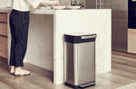 Compacteur à déchets Joseph Joseph Titan 30L en acier inoxydable