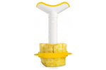 Coupe-ananas Vacu Vin 4863260 en polymère blanc