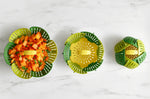 Panier vapeur pliable Joseph Joseph Bloom en silicone vert