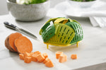 Panier vapeur pliable Joseph Joseph Bloom en silicone vert