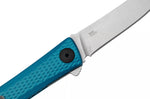 Couteau pliant CRKT Kalbi 7540 manche en aluminium bleu 10,2cm