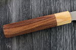 Couteau de chef japonais artisanal Kei Kobayashi SG2 Octogone 21cm