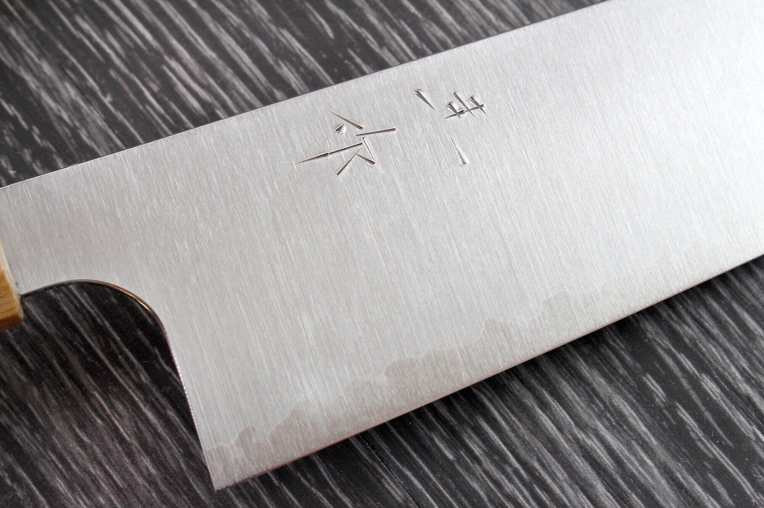 Couteau de chef japonais artisanal Kei Kobayashi SG2 Octogone 24cm