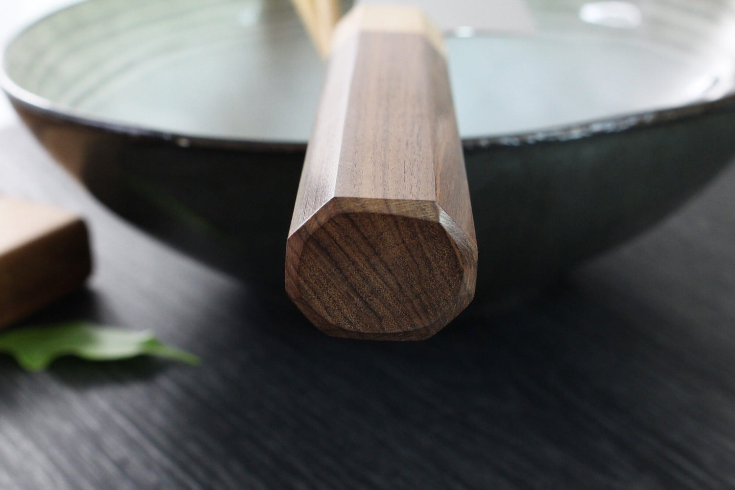 Couteau sujihiki japonais artisanal Kei Kobayashi SG2 Octogone 27cm