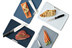 Set de 4 couteaux et 4 planches à découper Joseph Joseph Folio Plus
