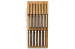 Grand range-couteaux Joseph Joseph Bamboo DrawerStore pour tiroir à 2 niveaux en bambou