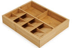 Organisateur extensible de cuisine Joseph Joseph DrawerStore Bamboo en bambou