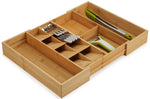 Organisateur extensible de cuisine Joseph Joseph DrawerStore Bamboo en bambou
