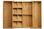 Organisateur extensible de cuisine Joseph Joseph DrawerStore Bamboo en bambou