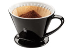 Filtre à café Gefu Stefano en grès noir taille 4
