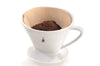 Filtre à café Gefu SANDRO en porcelaine blanche taille 2