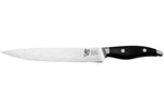 Couteau à trancher japonais KAI Shun Nagare Black lame damas 72 couches Dual Core 23cm manche bombé