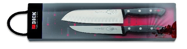 Coffret de 2 couteaux de cuisine pro DICK SUPERIOR santoku+cuisine