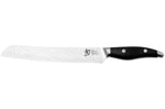 Couteau à pain japonais KAI Shun Nagare Black lame dentée damas 72 couches Dual Core 23cm manche bombé