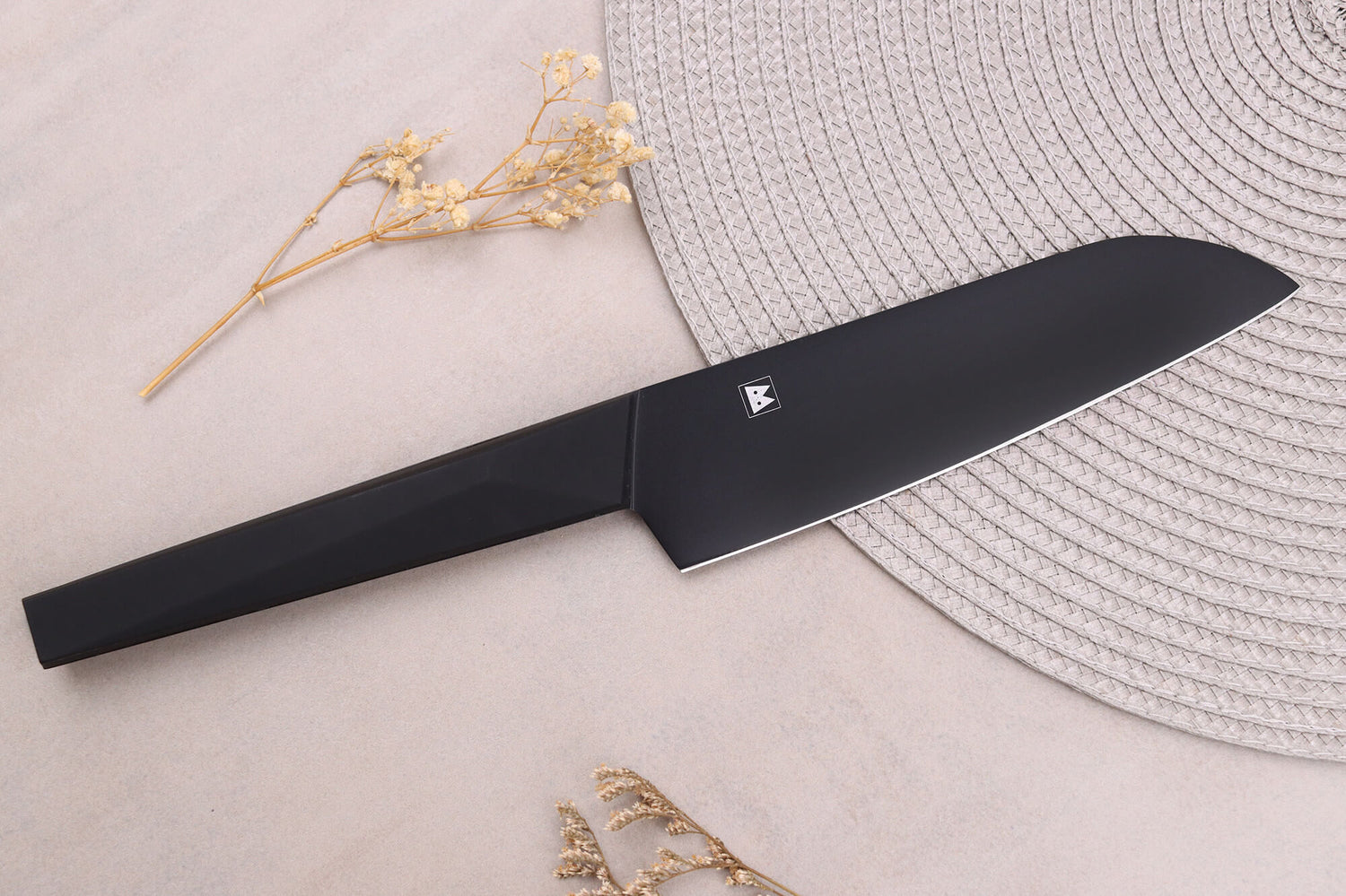 Coffret 3 couteaux japonais Satake Cutlery Black santoku + universel + office