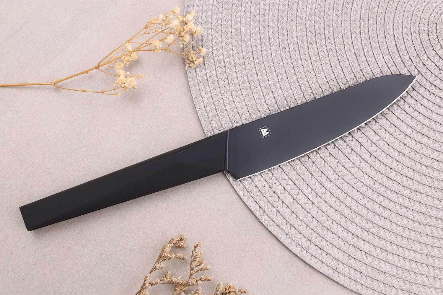 Coffret 3 couteaux japonais Satake Cutlery Black santoku + universel + office
