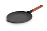 Crêpière Woll Diamond QXR Eco Logic en fonte d'aluminium manche amovible bois 26cm