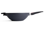 Wok Woll Diamond Lite en fonte d'aluminium manche amovible polymère 34cm