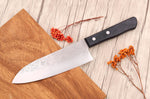 Couteau santoku 17cm japonais Satake Cutlery Nashiji
