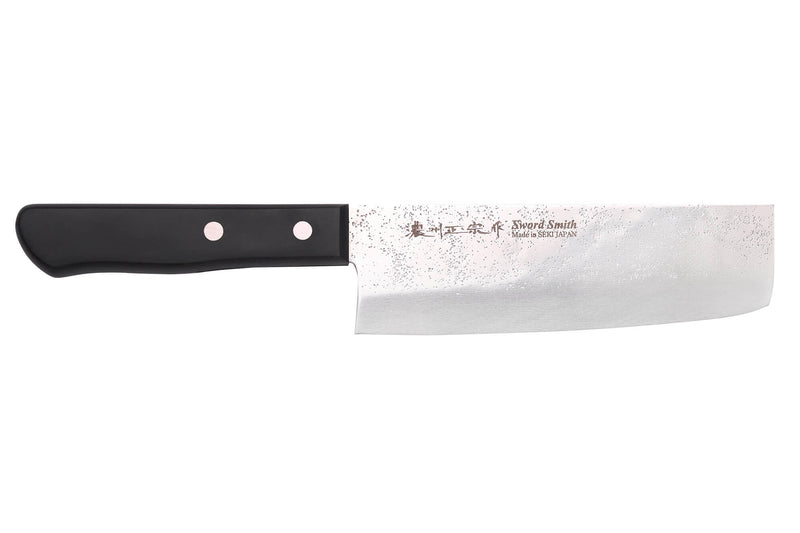 Couteau nakiri 16cm japonais Satake Cutlery Nashiji