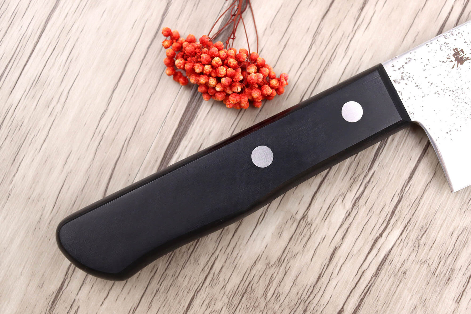 Couteau nakiri 16cm japonais Satake Cutlery Nashiji