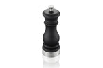 Moulin à sel ou poivre Gefu Flavio en acier inox et polymère noir 17cm