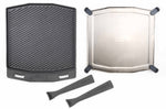 Poêle à griller Ooni double face en fonte manches amovibles + dessous-de-plat inox
