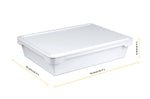 Set de 2 bacs à pâtons Ooni en PP 42,3 x 32,3 x 9,3cm