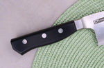 Couteau universel alvéolé dos courbé japonais Glestain K Series 21cm