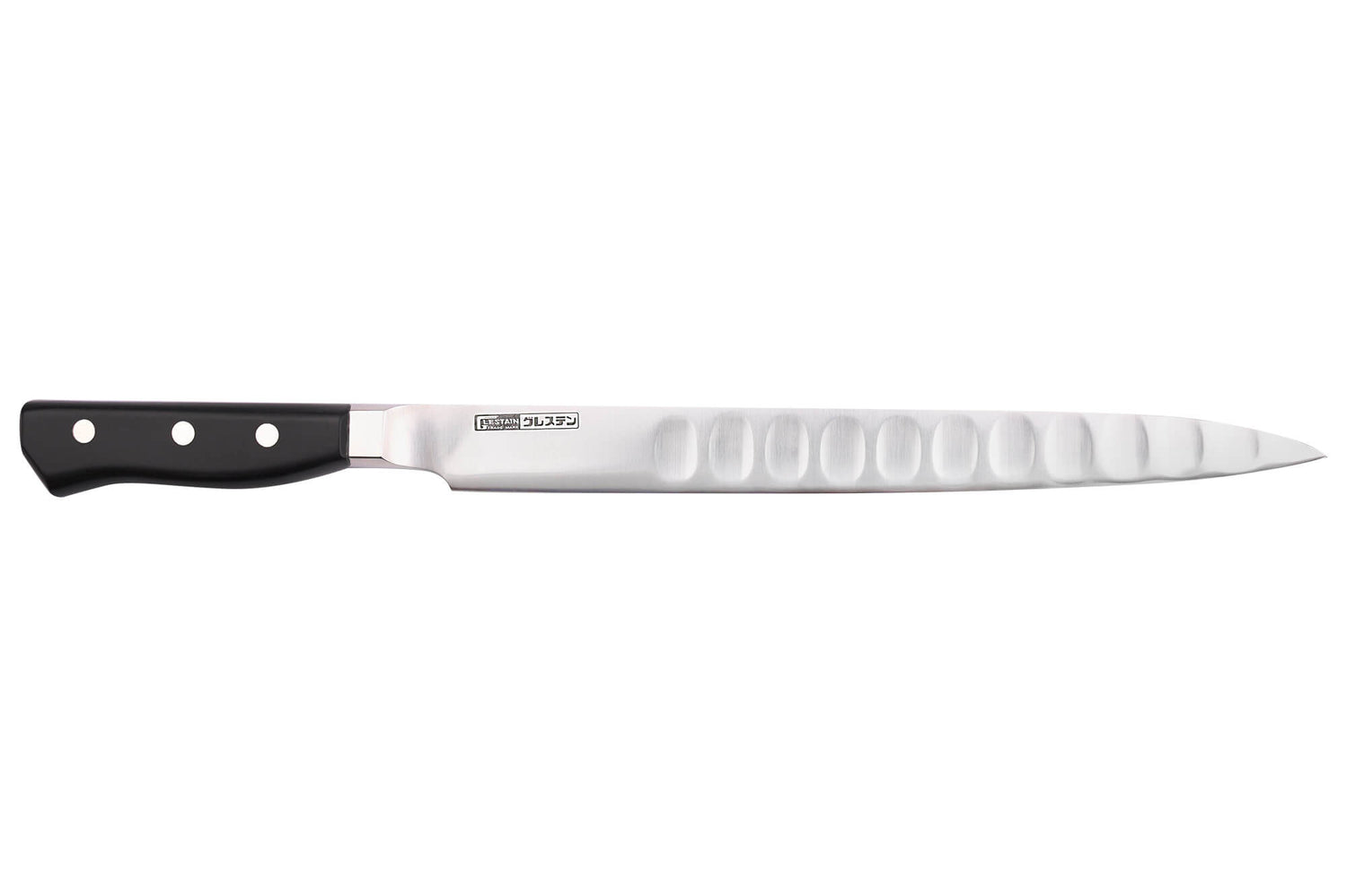 Couteau filet de sole alvéolé japonais Glestain K Series 25cm