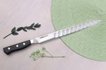 Couteau filet de sole alvéolé japonais Glestain K Series 25cm