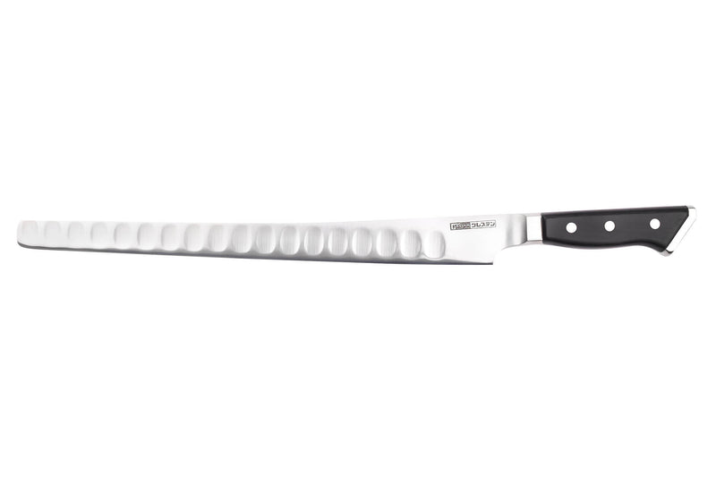 Couteau à saumon alvéolé japonais Glestain K Series 31cm