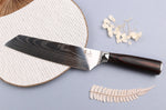 Couteau kiritsuke 19cm Kutoyama Black Pakka