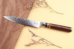 Couteau universel 13cm Kutoyama damas pakka rainbow