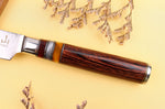 Couteau universel 13cm Kutoyama damas pakka rainbow