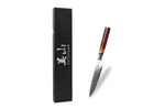 Couteau universel 13cm Kutoyama damas pakka rainbow