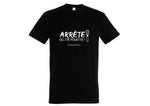 Tee-shirt officiel Couteauxduchef "Arrête ou j'te fouette !"