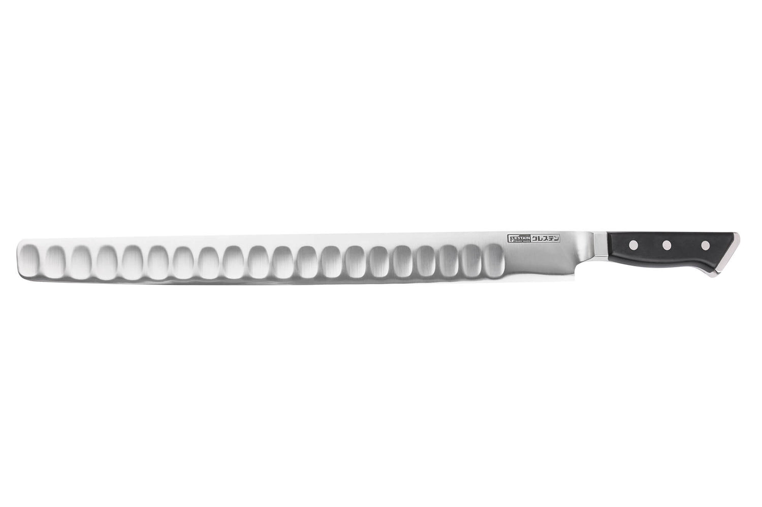 Couteau à saumon alvéolé japonais Glestain K Series 36cm