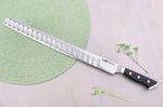 Couteau à saumon alvéolé japonais Glestain K Series 36cm