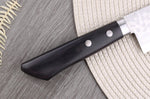 Couteau santoku 16,5cm japonais artisanal Masutani VG10 Damas