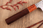 Couteau nakiri 17cm japonais artisanal Yuzo Akira Tsuchime VG10