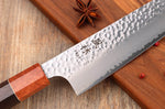 Couteau santoku 17cm japonais artisanal Yuzo Akira Tsuchime VG10